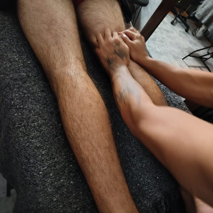Terapia manual en piernas
